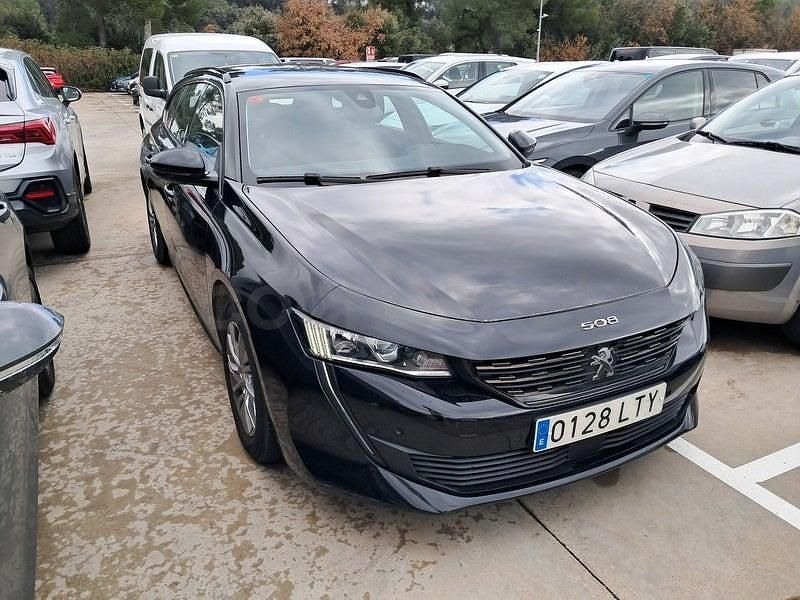 Usado Peugeot 508 SW Active 130 CV (95 kW) 2021 Negro Familiar