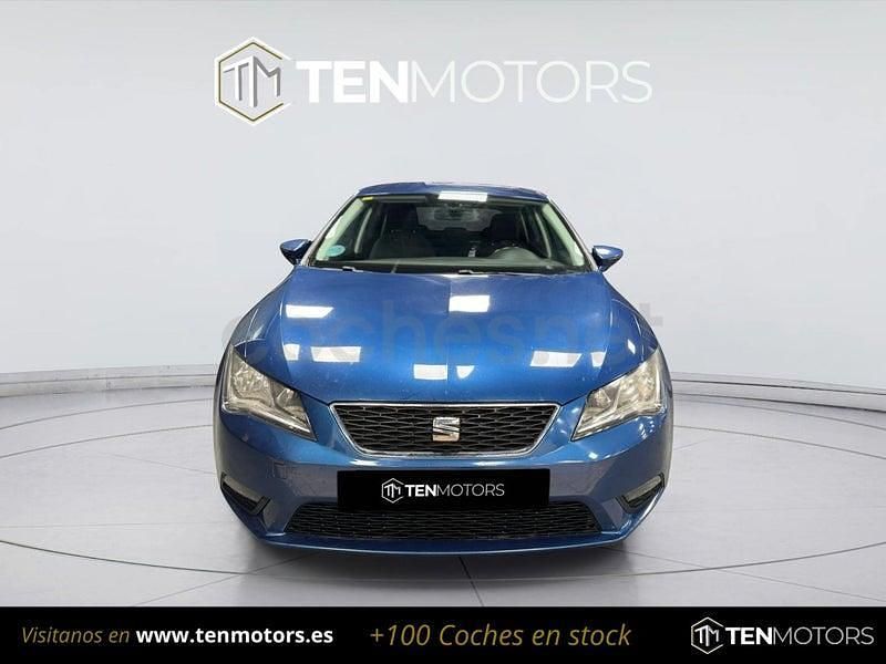 Usado Seat Leon Style 150 CV (110 kW) 2020 Azul Berlina