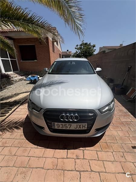 Usado Audi A6 Advanced 177 CV (130 kW) 2013 Gris / plata Familiar