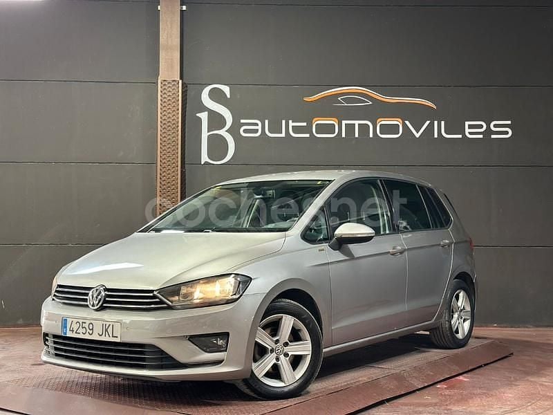 Gris / plata Usado 2015 VW Golf Sportsvan Advance Monovolumen | 10.500 € (Precio justo) - Imagen 1/4