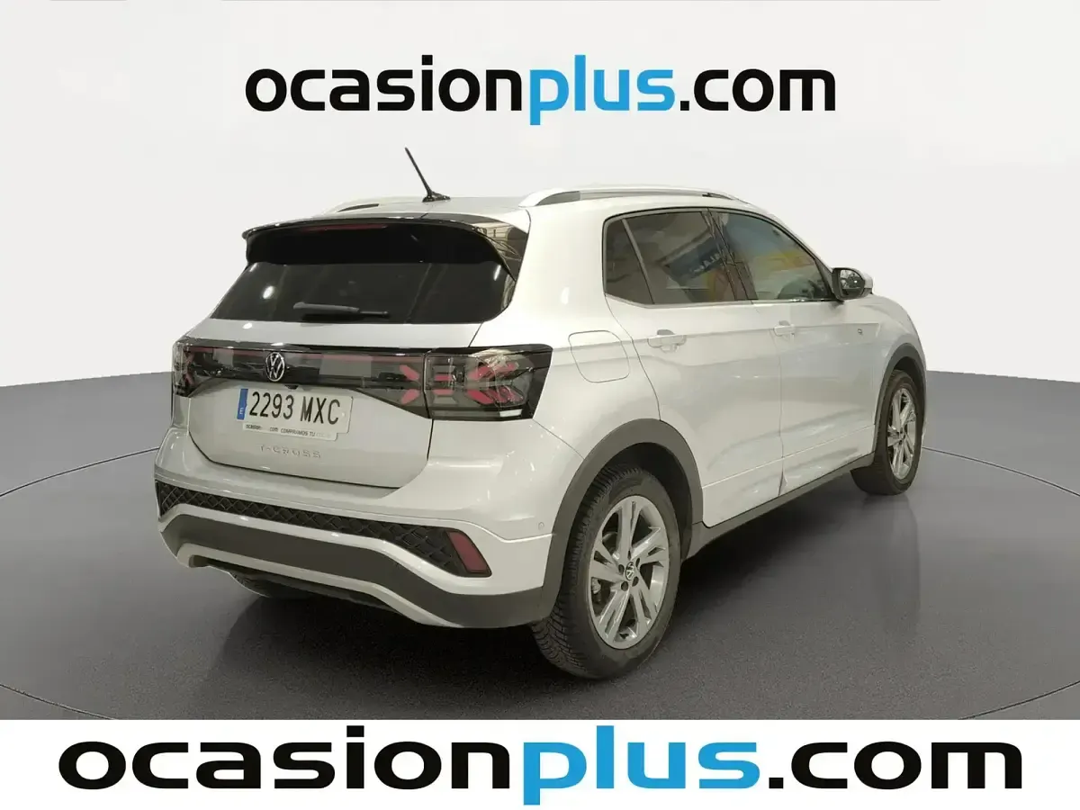 Usado VW T-Cross R-line 150 CV (110 kW) 2024 Gris SUV