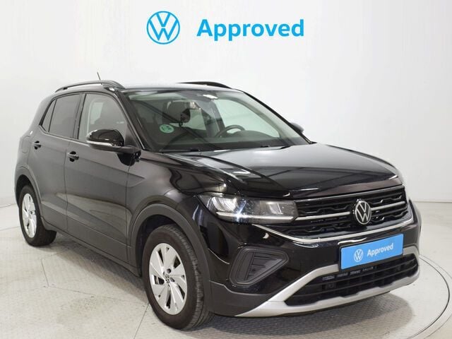 Negro Usado 2024 VW T-Cross Life SUV | 22.700 € (Precio justo) - Imagen 1/4
