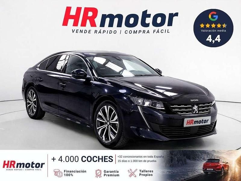 Usado Peugeot 508 Allure 224 CV (164 kW) 2021 Azul Berlina