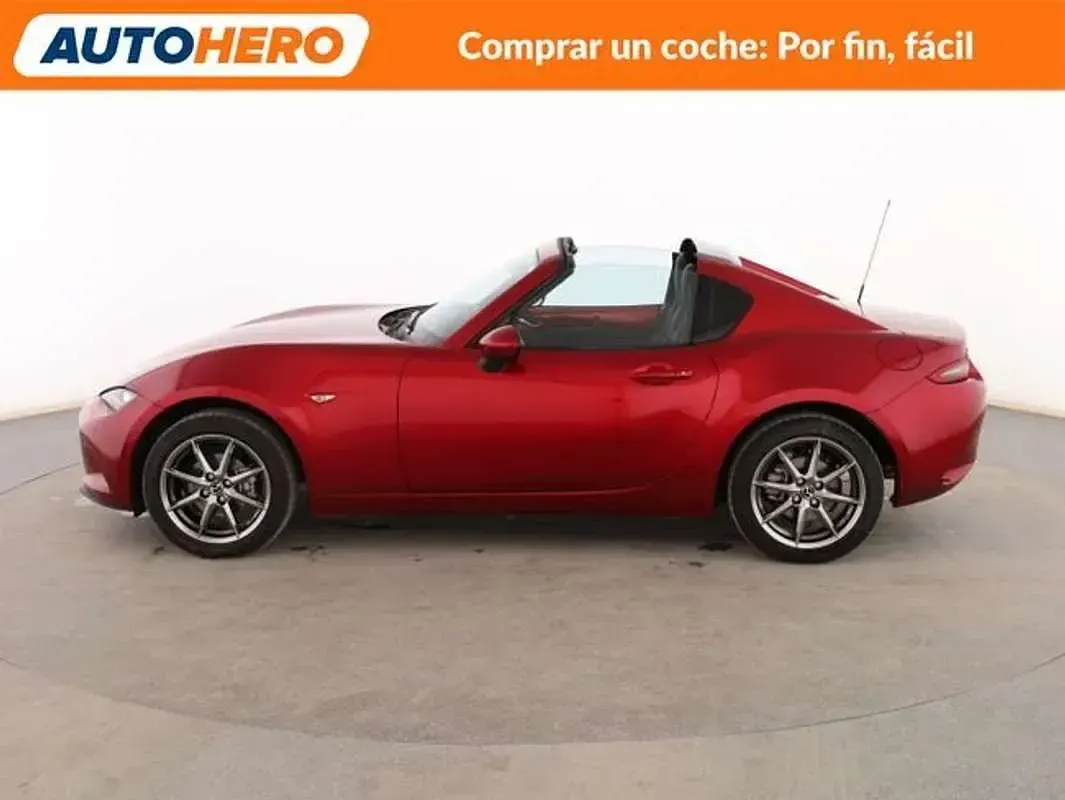 Usado Mazda MX5 Exclusive-Line 132 CV (97 kW) 2024 Rojo Descapotable