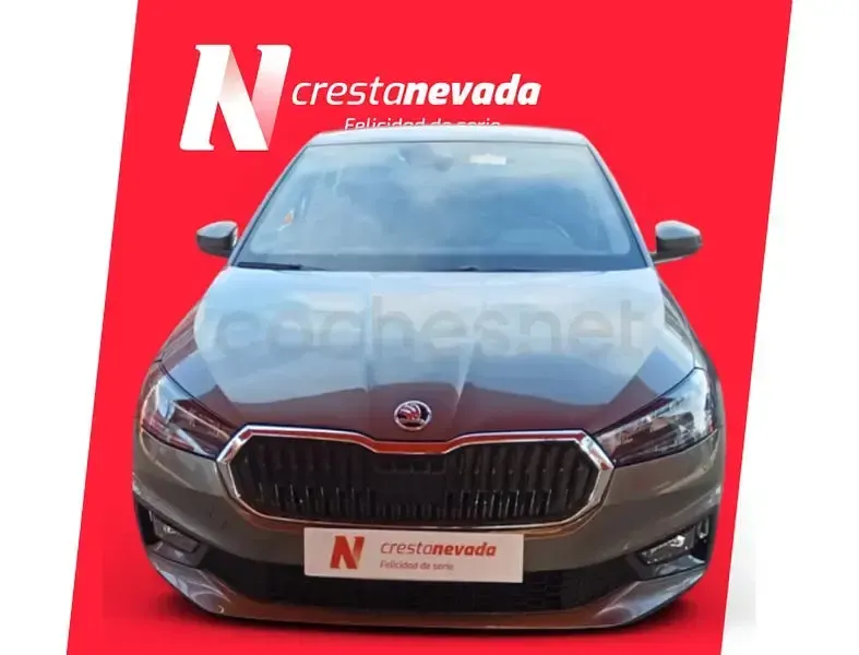 Usado Skoda Fabia Selection 80 CV (58 kW) 2024 Gris / plata Utilitario