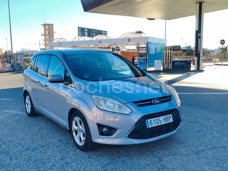 Beige Usado 2011 Ford C-MAX Titanium Monovolumen | 4699 € (Precio justo) - Imagen 1/4