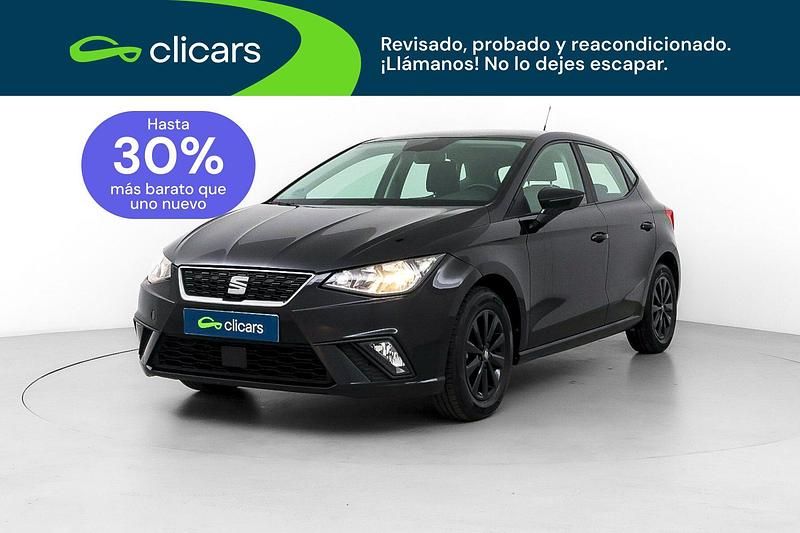 Usado Seat Ibiza Style 80 CV (58 kW) 2019 Negro Utilitario