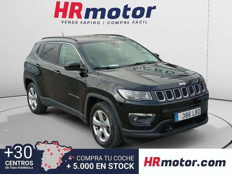 Negro Usado 2019 Jeep Compass Night Eagle SUV | 14.590 € (Buen precio) - Imagen 1/4