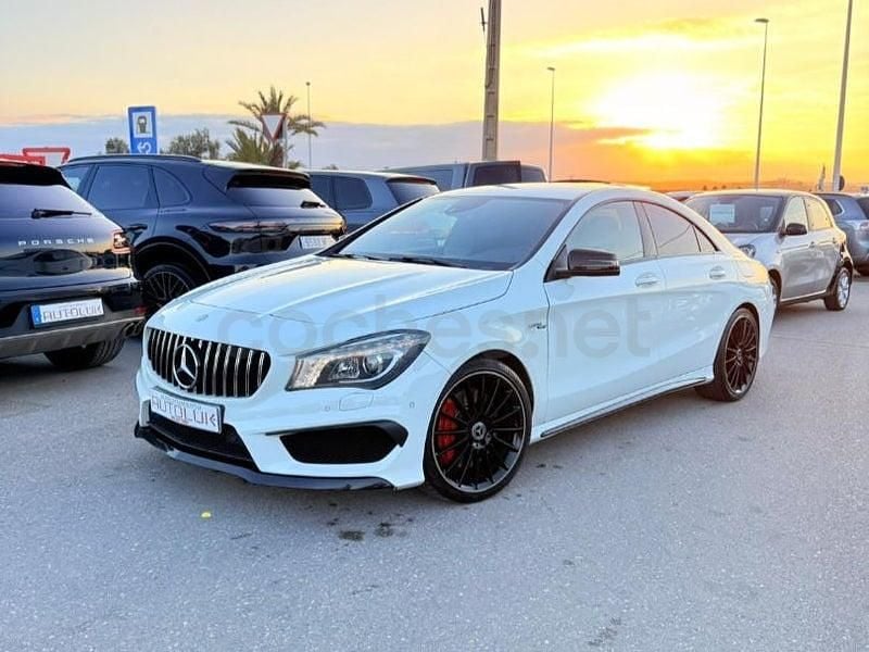 Usado Mercedes CLA45 AMG AMG 360 CV (264 kW) 2015 Blanco Berlina