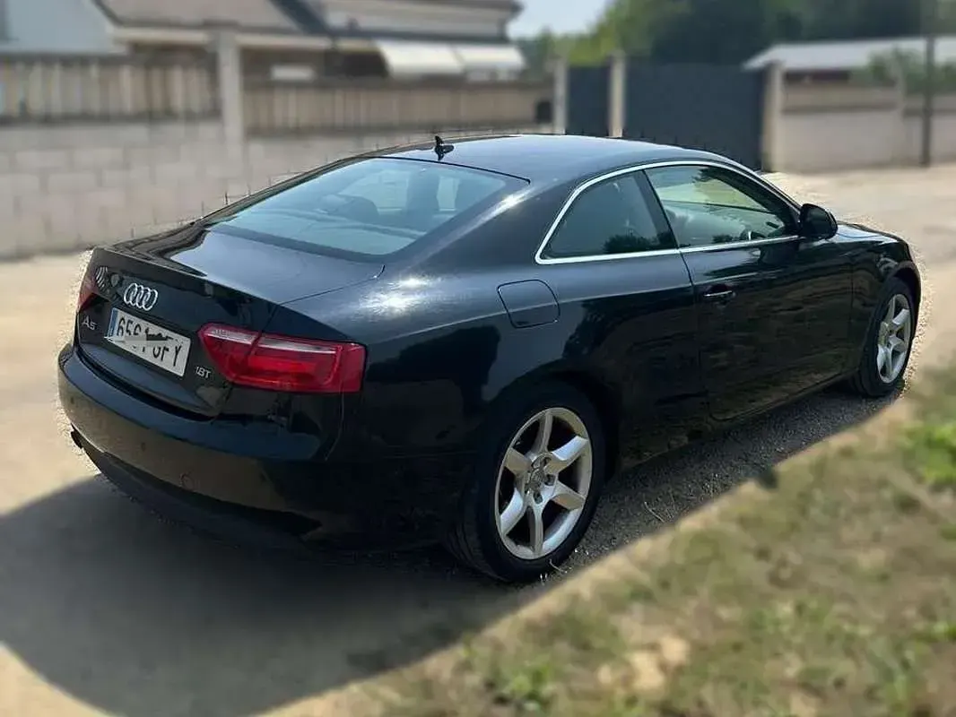 Usado Audi A5 170 CV (125 kW) 2008 Negro Coupe
