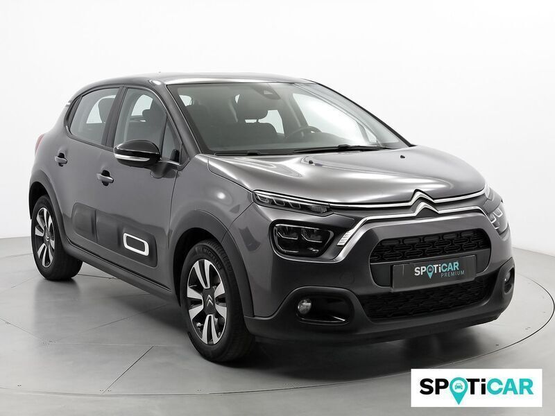 Gris Usado 2022 Citroën C3 PureTech Utilitario | 12.950 € (Precio justo) - Imagen 1/4