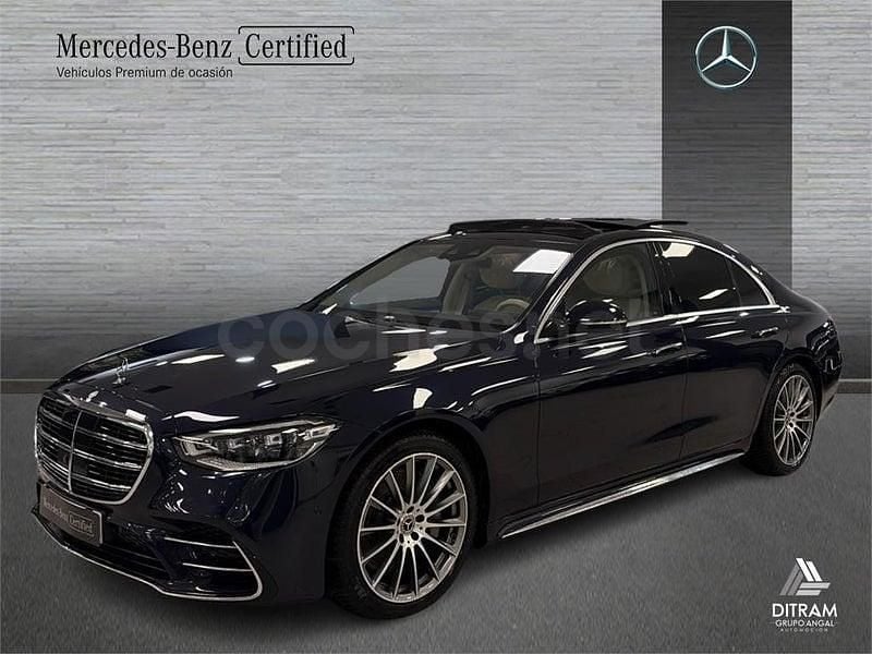 Usado Mercedes S450 367 CV (269 kW) 2024 Azul Berlina