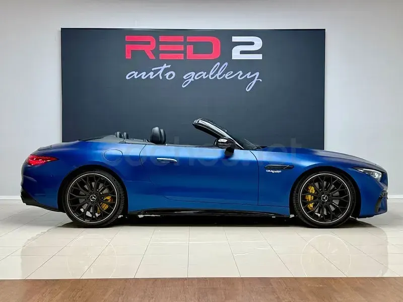 Usado Mercedes SL63 AMG AMG 585 CV (430 kW) 2022 Azul Descapotable