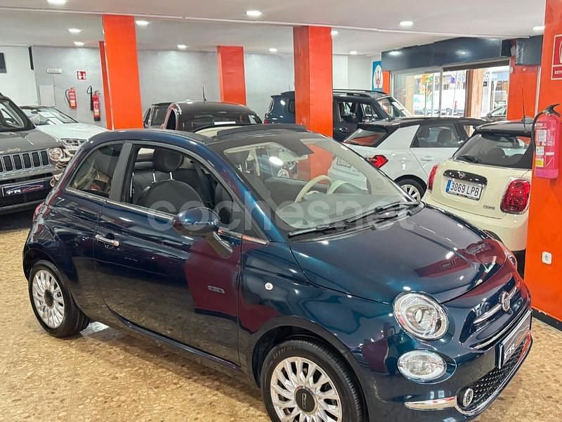 Azul Usado 2023 Fiat 500C Descapotable | 14.990 € (Un poco caro) - Imagen 1/4