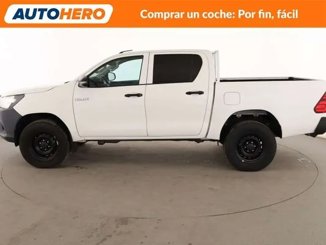 Usado Toyota HiLux 150 CV (110 kW) 2020 Blanco Pickup/Camioneta