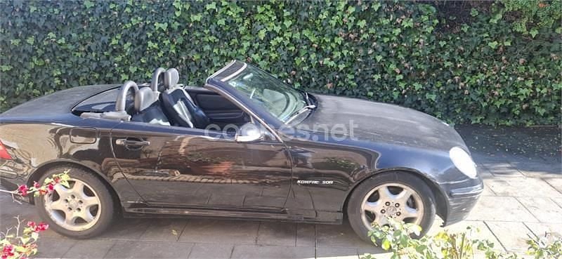 Usado Mercedes SLK230 193 CV (141 kW) 2000 Negro Descapotable