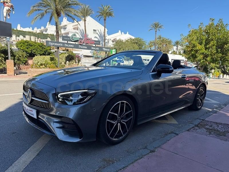 Usado Mercedes E220 194 CV (142 kW) 2023 Gris / plata Descapotable