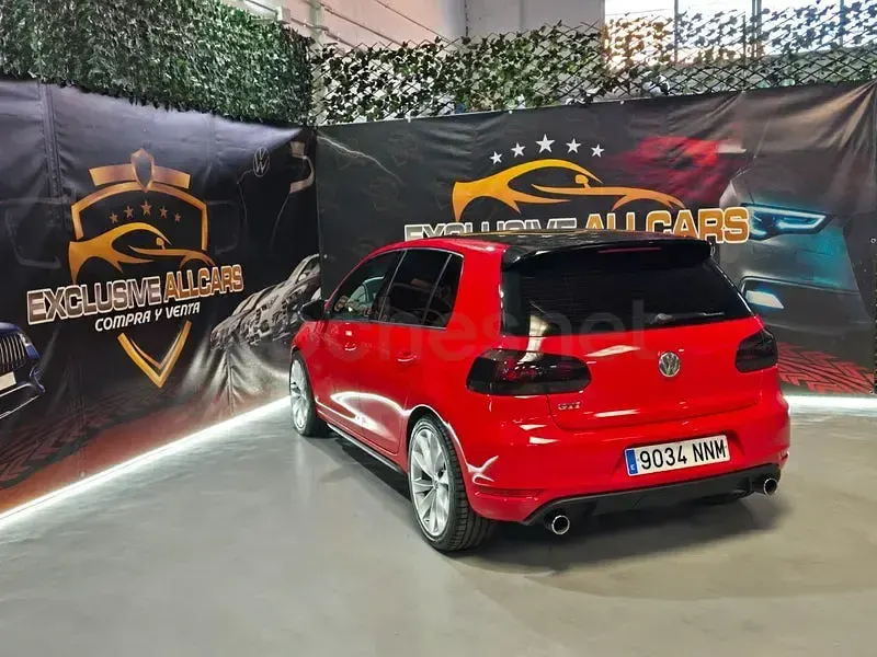 Usado VW Golf VI GTI 210 CV (154 kW) 2010 Rojo Utilitario