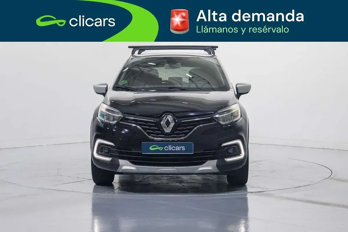Usado Renault Captur Zen 90 CV (66 kW) 2018 Negro SUV