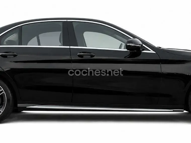 Usado Mercedes C300e 306 CV (225 kW) 2021 Negro Berlina
