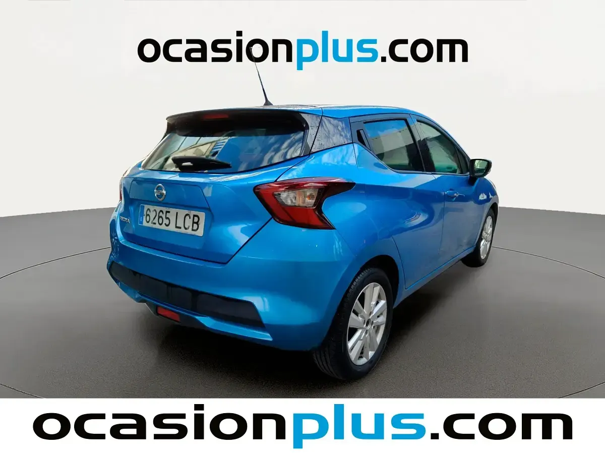Usado Nissan Micra Acenta 100 CV (73 kW) 2019 Azul Utilitario