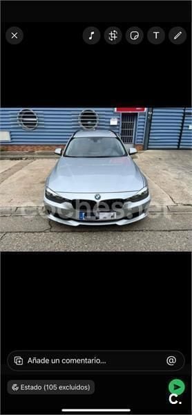 Gris / plata Usado 2013 BMW 316 Familiar | 8300 € (Buen precio) - Imagen 1/4