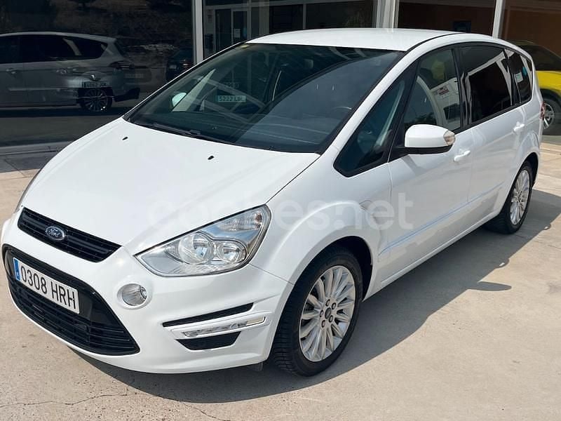 Blanco Usado 2013 Ford S-MAX Limited Monovolumen | 10.900 € (Precio justo) - Imagen 1/4