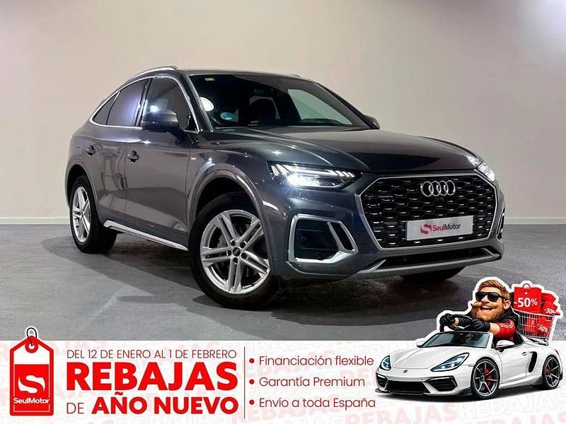Gris / plata Usado 2022 Audi Q5 Sportback S-Line SUV | 44.490 € (Buen precio) - Imagen 1/4