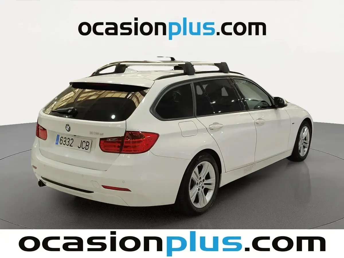 Usado BMW 318 143 CV (105 kW) 2015 Blanco Familiar