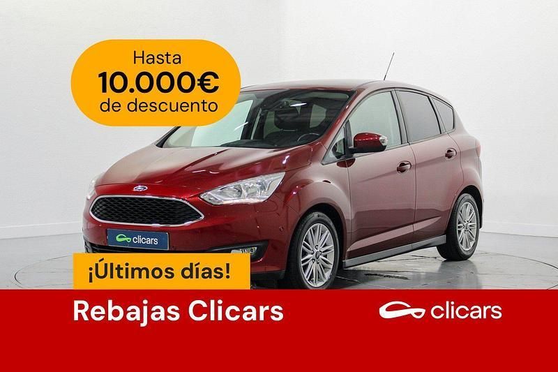 Rojo Usado 2016 Ford C-MAX Trend+ Monovolumen | 9990 € (Precio justo) - Imagen 1/4