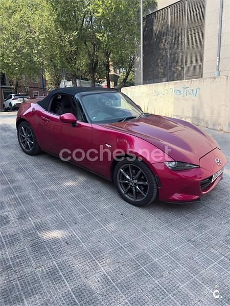 Usado Mazda MX5 Style 160 CV (117 kW) 2017 Rojo Descapotable