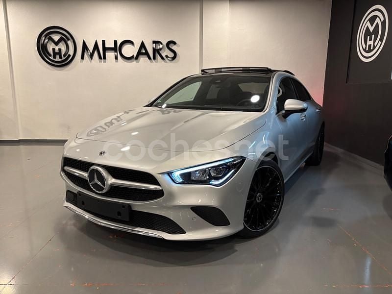 Gris / plata Usado 2021 Mercedes CLA200 Berlina | 33.900 € (Precio justo) - Imagen 1/4