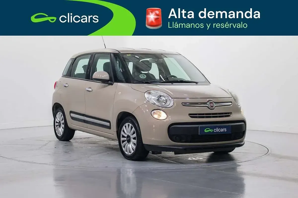 Usado Fiat 500L S 84 CV (61 kW) 2014 Naranja Monovolumen