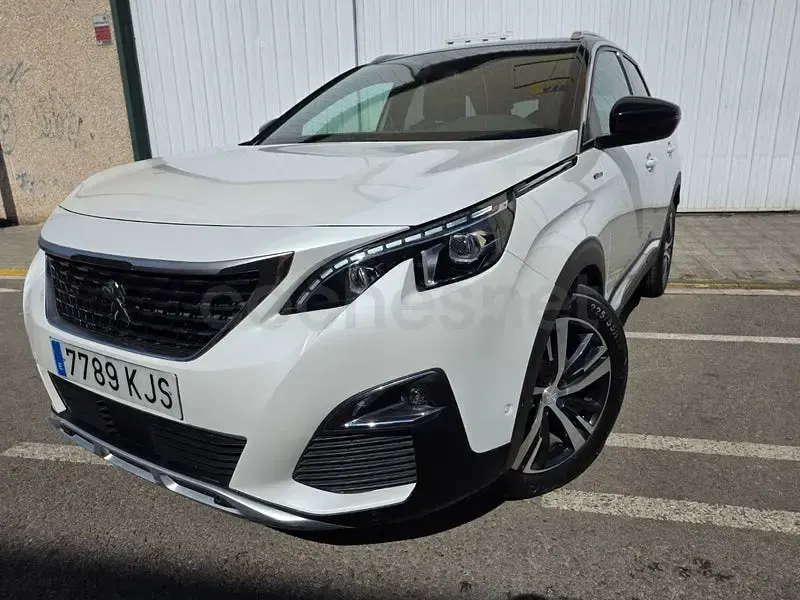 Usado Peugeot 3008 GT-line 130 CV (95 kW) 2018 Blanco SUV