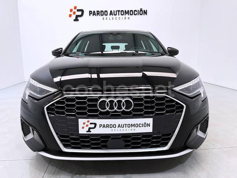 Usado Audi A3 S-Line 150 CV (110 kW) 2021 Negro Berlina