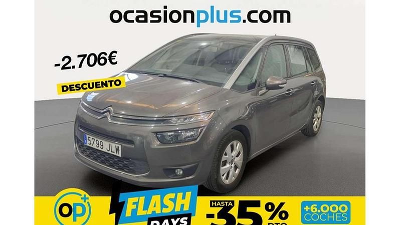 Usado Citroën C4 Picasso Feel 120 CV (88 kW) 2016 Marrón Monovolumen