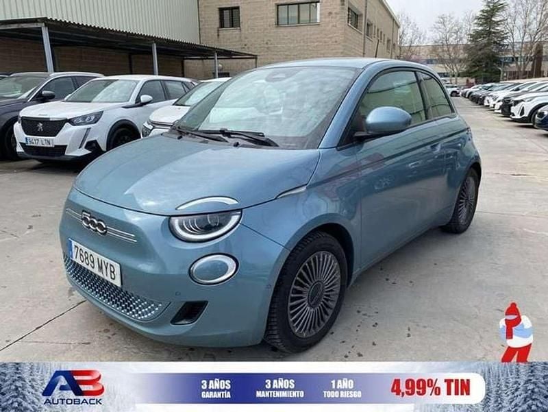 Usado Fiat 500e Icon 86 kW (118 CV) 2021 Azul Berlina