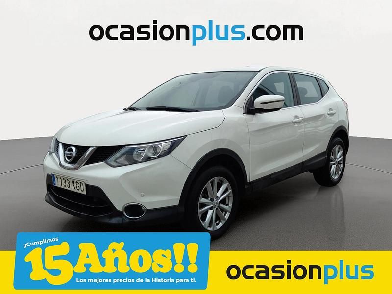Blanco Usado 2017 Nissan Qashqai Acenta SUV | 14.343 € (Buen precio) - Imagen 1/4