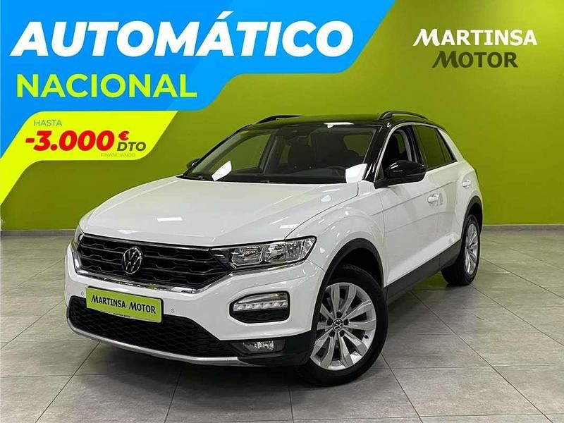 Blanco Usado 2021 VW T-Roc Advance SUV | 22.300 € (Buen precio) - Imagen 1/4