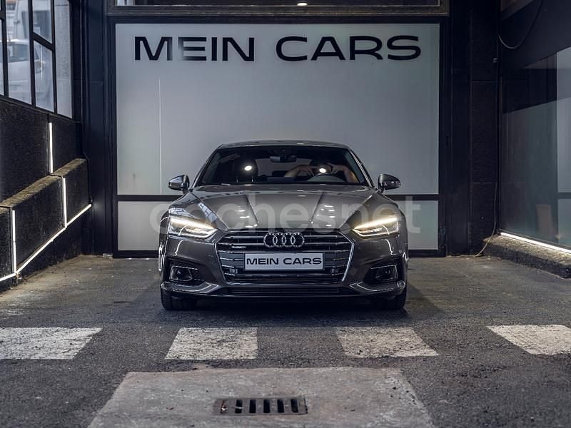 Usado Audi A5 Sportback Ambiente 286 CV (210 kW) 2018 Gris / plata Utilitario