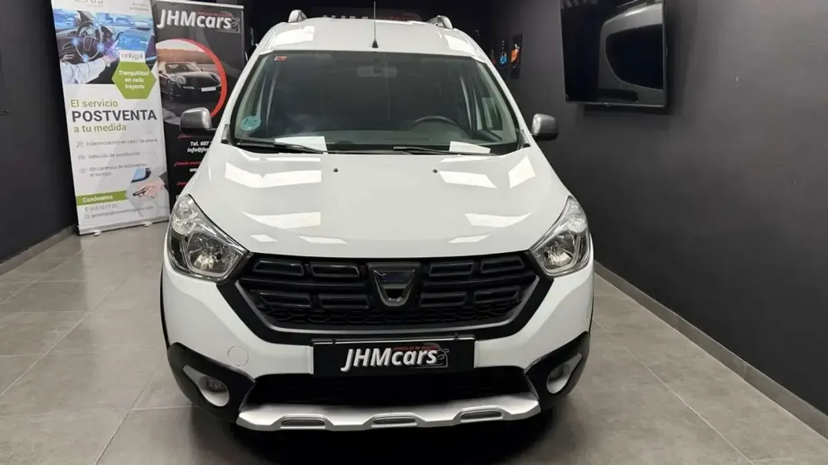 Usado Dacia Dokker 90 CV (66 kW) 2017 Blanco Monovolumen