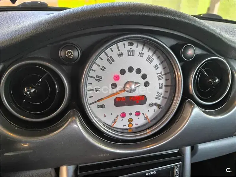 Usado Mini One Cabriolet 90 CV (66 kW) 2008 Azul Descapotable