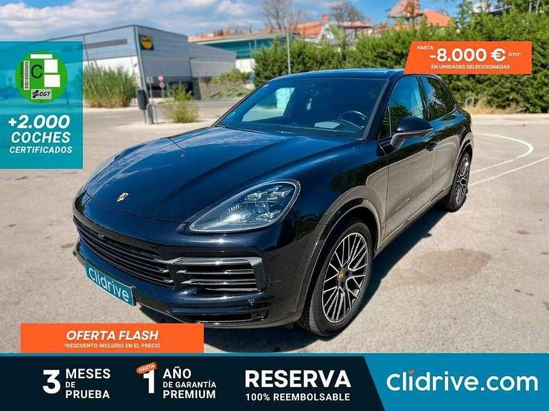 Negro Usado 2019 Porsche Cayenne S SUV | 51.390 € - Imagen 1/3