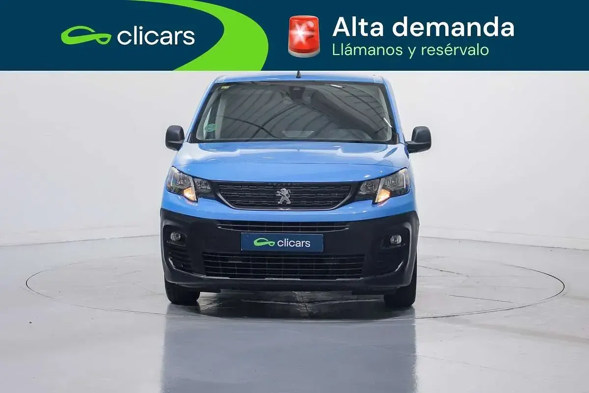 Usado Peugeot Partner Premium 76 CV (55 kW) 2019 Azul Monovolumen