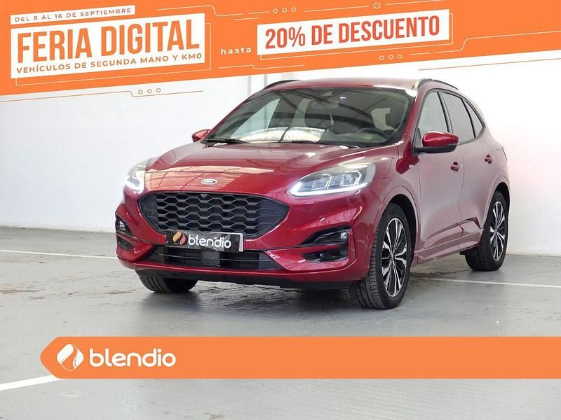 Rojo Usado 2022 Ford Kuga ST-Line X SUV | 29.990 € (Caro) - Imagen 1/4