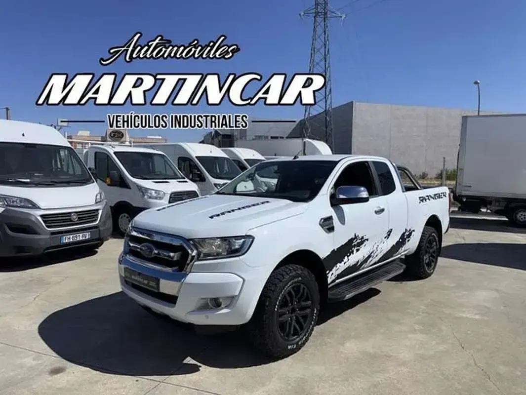 Usado Ford Ranger Limited 200 CV (147 kW) 2017 Blanco Pickup/Camioneta
