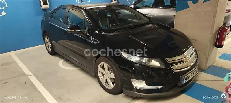 Usado Chevrolet Volt 150 CV (110 kW) 2012 Negro Utilitario