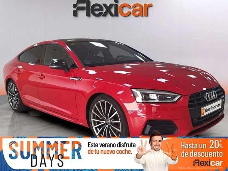 Rojo Usado 2019 Audi A5 Sportback S-Line Utilitario | 26.490 € (Precio justo) - Imagen 1/4
