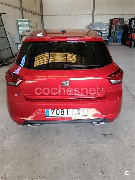 Usado Seat Ibiza FR 115 CV (84 kW) 2019 Rojo Utilitario