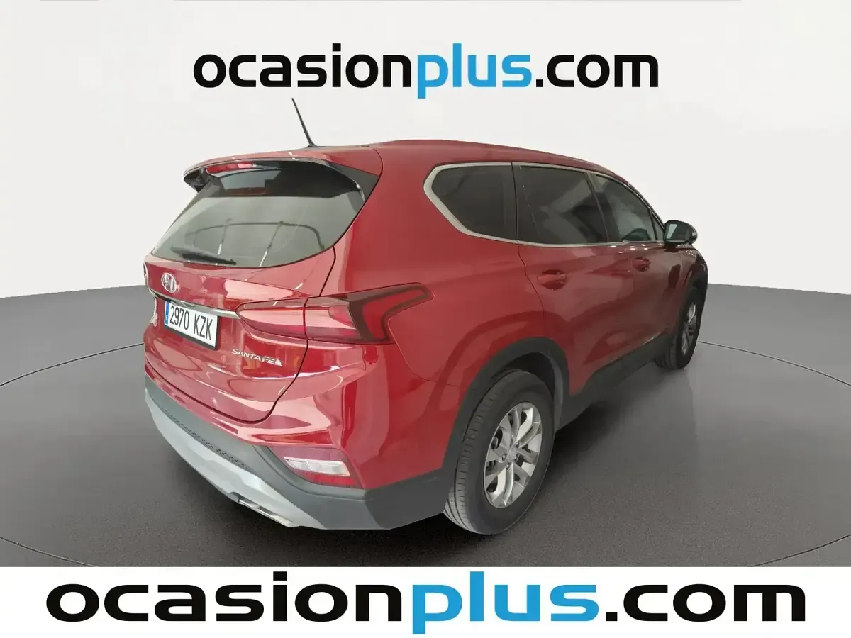 Usado Hyundai Santa Fe 150 CV (110 kW) 2019 Rojo SUV
